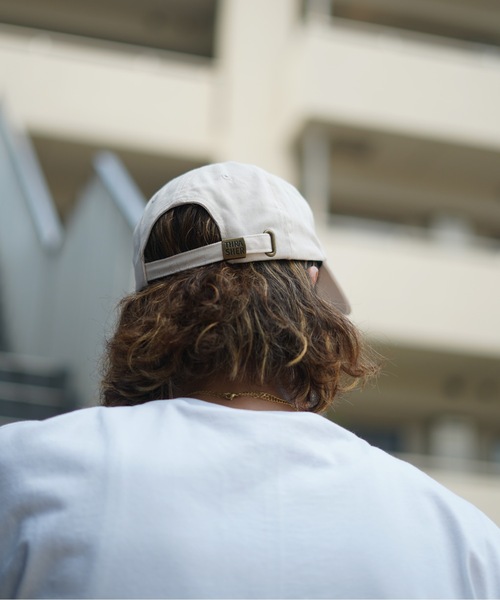 THRASHER（スラッシャー）の「FLAME LOGO WASHED TWILL 6P CAP/スラッシャー帽子(キャップ）（キャップ・メンズ・ブラック/アイボリー/ベージュ・FREE）」の7枚目の写真