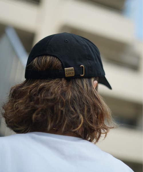 THRASHER（スラッシャー）の「FLAME LOGO WASHED TWILL 6P CAP/スラッシャー帽子(キャップ）（キャップ・メンズ・ブラック/アイボリー/ベージュ・FREE）」の12枚目の写真