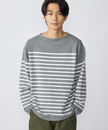 メンズのニット セーター グレー 灰色系 ボートネック ファッション通販 Zozotown