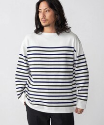 メンズのニット セーター グリーン カーキ 緑色系 ボートネック ファッション通販 Zozotown