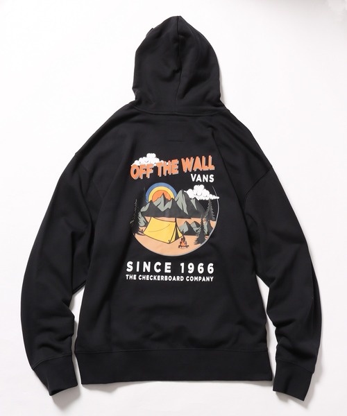 VANS（バンズ）の「VANS/ヴァンズ M AP CAMPER GX PO HOODIE グラフィックパーカー フーディー（パーカー・メンズ・ブラック/ホワイト・XL/L/M）」の16枚目の写真