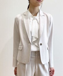 セットアップ対応 DELEGANT ポンチジャケット【WEB限定サイズ/洗える】