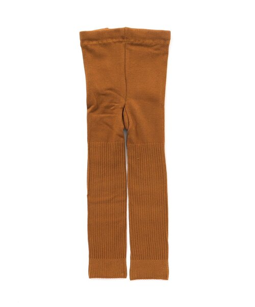 BREEZE（ブリーズ）の「リブレギンス（レギンス/スパッツ・キッズ・キャメル/アイボリー/チャコール/サックスブルー・120/100/140/80）」の4枚目の写真