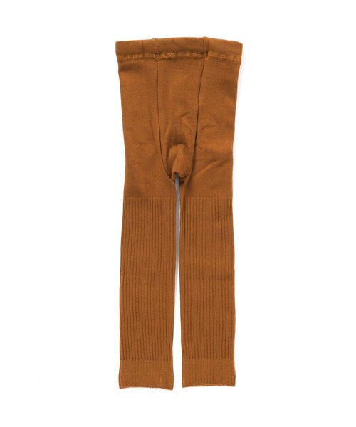 BREEZE（ブリーズ）の「リブレギンス（レギンス/スパッツ・キッズ・キャメル/アイボリー/チャコール/サックスブルー・120/100/140/80）」の5枚目の写真