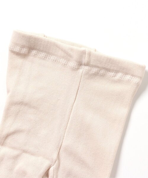 BREEZE（ブリーズ）の「リブレギンス（レギンス/スパッツ・キッズ・キャメル/アイボリー/チャコール/サックスブルー・120/100/140/80）」の9枚目の写真