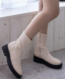 clear | タンクソールショートブーツ(ブーツ)