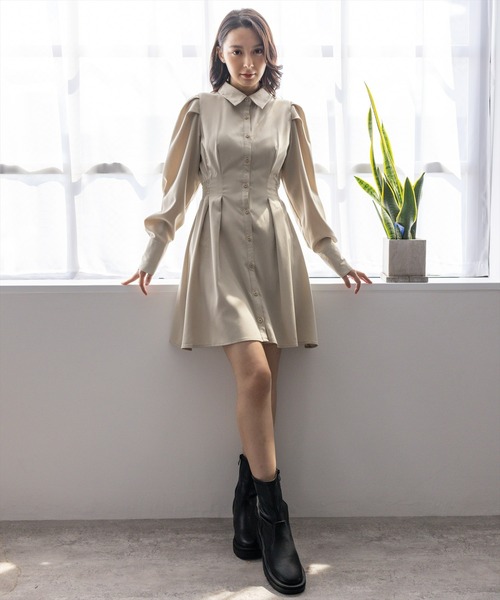 clear（クリア）の「タンクソールショートブーツ（ブーツ・レディース・ブラック/アイボリー・M/L）」の7枚目の写真