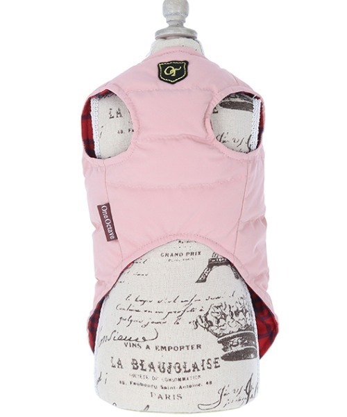 One Octave（ワンオクターヴ）の「One Octave/リボン付ダウンベスト（ペットウェア・レディース・ピンク/ブルー・2XS/XS/S/M/L/2L/2M）」の11枚目の写真