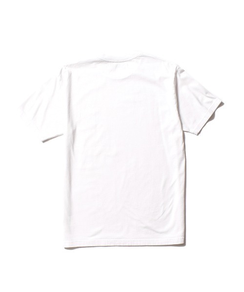 MINEDENIM(マインデニム)の「NEVER NOT WORKING Crewneck T-SH(Tシャツ/カットソー・メンズ・ホワイト/ブラック・MEDIUM/LARGE/X-LARGE)」の4枚目の写真