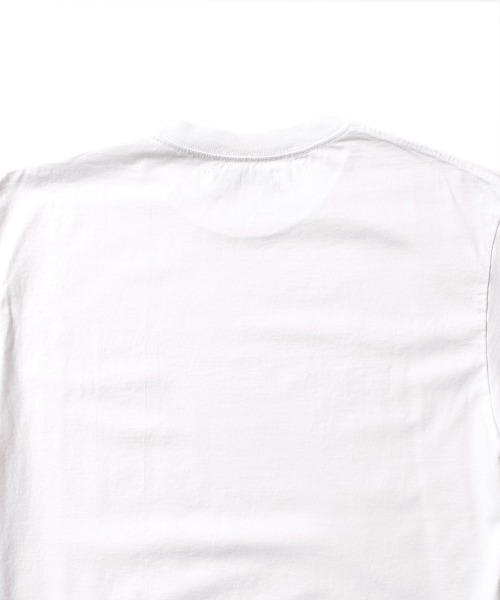 MINEDENIM(マインデニム)の「NEVER NOT WORKING Crewneck T-SH(Tシャツ/カットソー・メンズ・ホワイト/ブラック・MEDIUM/LARGE/X-LARGE)」の5枚目の写真