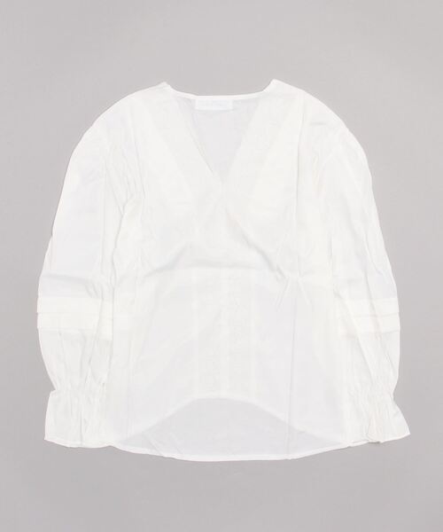 OLUPIC（オルピック）の「OLUPIC/【WEB限定】ボリュームスリーブレース切り替えフリルブラウス（シャツ/ブラウス・レディース・ホワイト/ブラック/ライトベージュ/ライトパープル・FREE）」の17枚目の写真