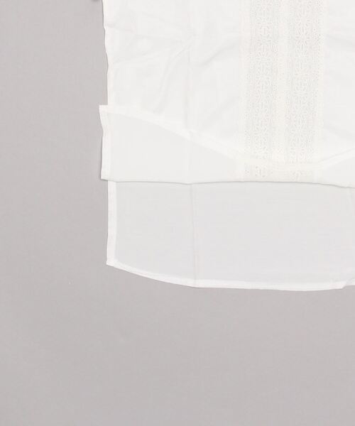 OLUPIC（オルピック）の「OLUPIC/【WEB限定】ボリュームスリーブレース切り替えフリルブラウス（シャツ/ブラウス・レディース・ホワイト/ブラック/ライトベージュ/ライトパープル・FREE）」の18枚目の写真
