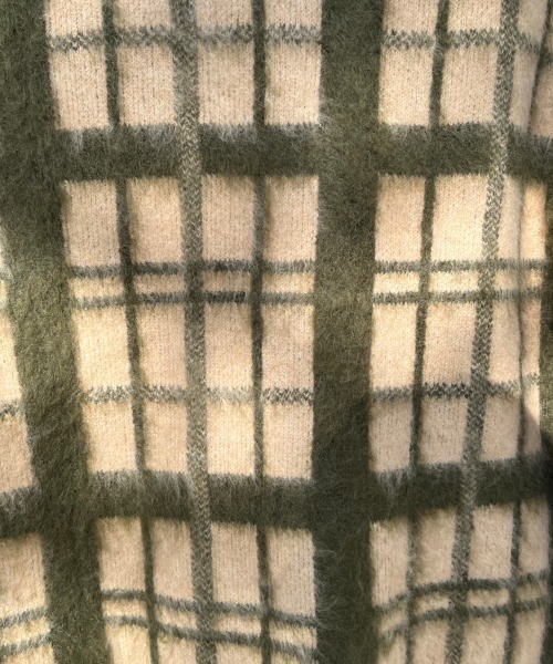 nemne store（ネンネストア）の「総柄起毛モヘアライクニットカーディガン（カーディガン/ボレロ・レディース・ネイビー/ピンク/ブラウン/グリーン・フリー）」の21枚目の写真