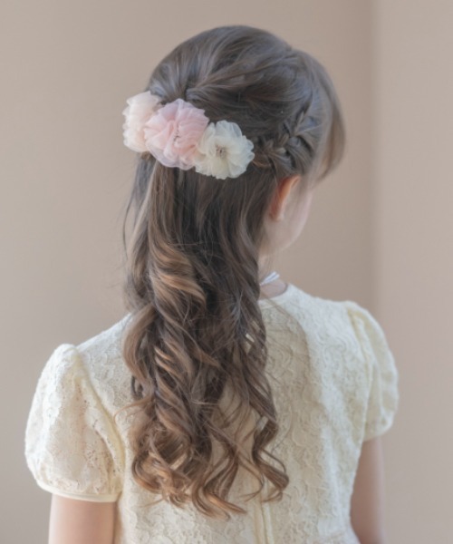 Catherine Cottage（キャサリンコテージ）の「マカロンカラーヘアクリップ2個セット（バレッタ/ヘアクリップ・キッズ・ミント/ゴールド/パープル/ネイビー/コーラルピンク/レッド/ピンク/ブラック/サックスブルー/ベビーピンク/ライラック/クリーム/グレー・FREE）」の19枚目の写真