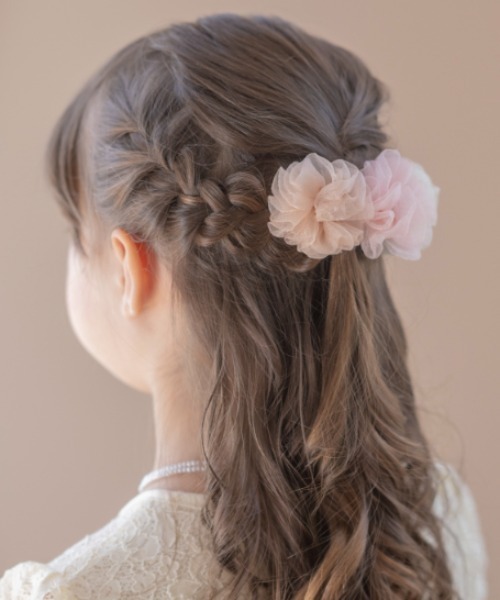 Catherine Cottage（キャサリンコテージ）の「マカロンカラーヘアクリップ2個セット（バレッタ/ヘアクリップ・キッズ・ミント/ゴールド/パープル/ネイビー/コーラルピンク/レッド/ピンク/ブラック/サックスブルー/ベビーピンク/ライラック/クリーム/グレー・FREE）」の18枚目の写真