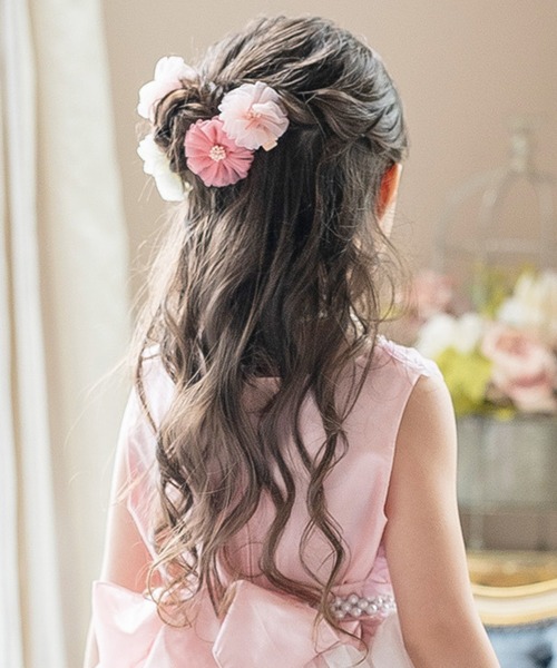 Catherine Cottage（キャサリンコテージ）の「マカロンカラーヘアクリップ2個セット（バレッタ/ヘアクリップ・キッズ・ミント/ゴールド/パープル/ネイビー/コーラルピンク/レッド/ピンク/ブラック/サックスブルー/ベビーピンク/ライラック/クリーム/グレー・FREE）」の14枚目の写真