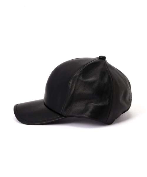 schott（ショット）の「Schott/ショット/LEATHER B.B CAP/レザー ベースボールキャップ（キャップ・メンズ・ブラック・F）」の12枚目の写真