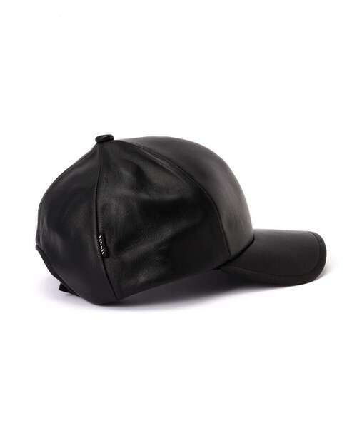 schott（ショット）の「Schott/ショット/LEATHER B.B CAP/レザー ベースボールキャップ（キャップ・メンズ・ブラック・F）」の13枚目の写真