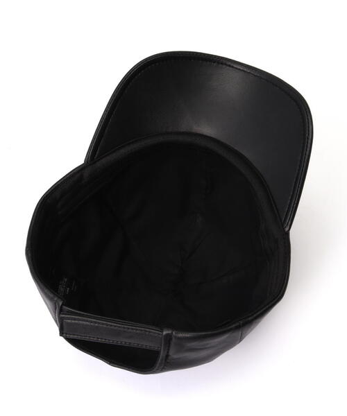 schott（ショット）の「Schott/ショット/LEATHER B.B CAP/レザー ベースボールキャップ（キャップ・メンズ・ブラック・F）」の18枚目の写真