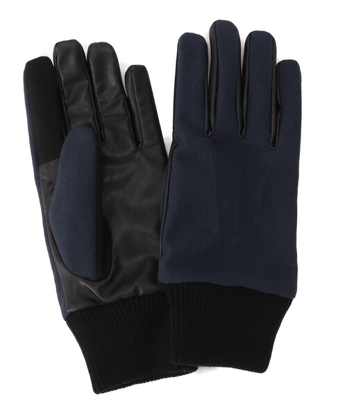 tk.TAKEO KIKUCHI（ティーケータケオキクチ）の「◆【スマホ対応】洗えるグローブ（手袋・メンズ・ブラック/ダークブラウン/ネイビー・00）」の4枚目の写真