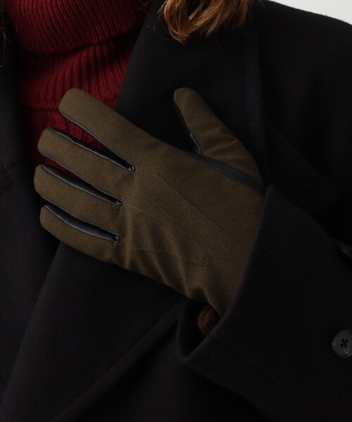 tk.TAKEO KIKUCHI（ティーケータケオキクチ）の「◆【スマホ対応】洗えるグローブ（手袋・メンズ・ブラック/ダークブラウン/ネイビー・00）」の6枚目の写真