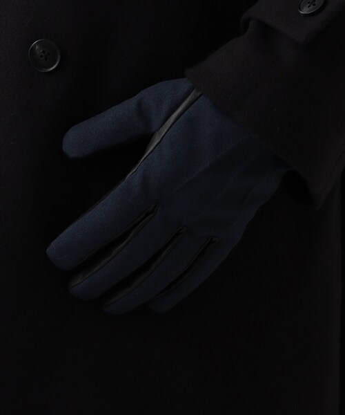 tk.TAKEO KIKUCHI（ティーケータケオキクチ）の「◆【スマホ対応】洗えるグローブ（手袋・メンズ・ブラック/ダークブラウン/ネイビー・00）」の11枚目の写真