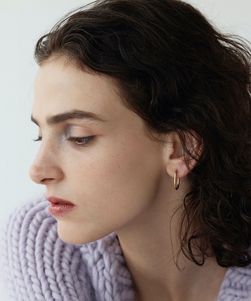 CENE（セネ）の「【CENE】セネ/ハグピアス（ピアス（両耳用）・レディース・ゴールド・FREE）」の9枚目の写真