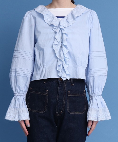 Dot&amp;Stripes CHILDWOMAN - ドルマンショートブラウス Dot＆Stripes CHILD WOMAN（ドットアンドストライプス