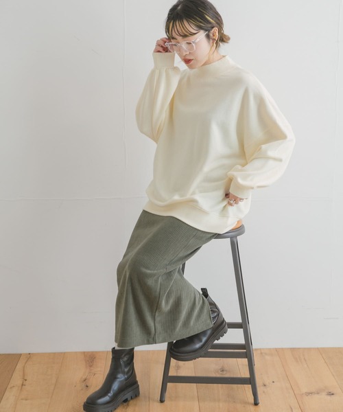 ITEMS URBANRESEARCH（アイテムズ アーバンリサーチ）の「裏起毛モック