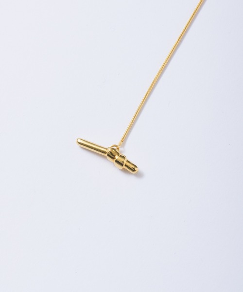 loni（ロニ）の「【金属アレルギー対応】ivy combi chain necklace （コンビチェーンロングネックレス）/ニッケルフリーメッキ（ネックレス・レディース・その他/シルバー/ゴールド・FREE）」の19枚目の写真