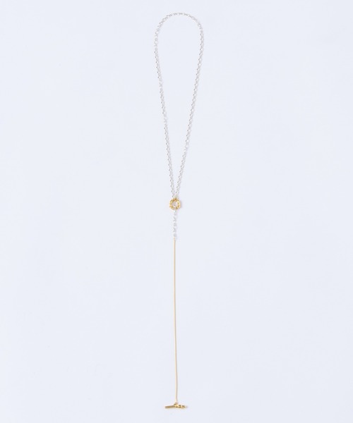 loni（ロニ）の「【金属アレルギー対応】ivy combi chain necklace （コンビチェーンロングネックレス）/ニッケルフリーメッキ（ネックレス・レディース・その他/シルバー/ゴールド・FREE）」の12枚目の写真