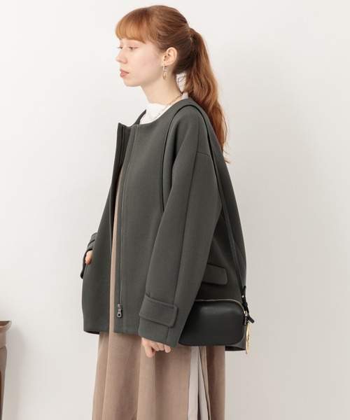 CLOCHE（クロシェ）の「cloche エコウールショートコート