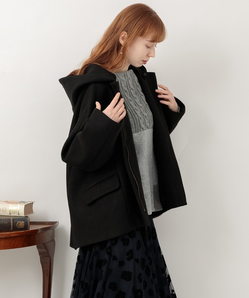 CLOCHE（クロシェ）の「cloche エコウールショートコート