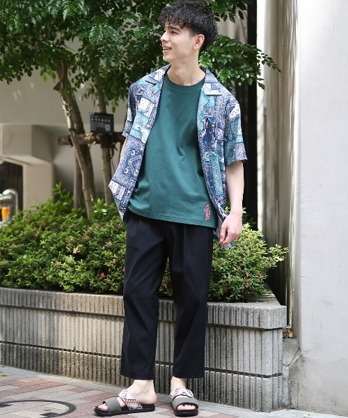 チチカカ(チチカカ)の「イェイ刺繍ノースリーブTシャツ【ユニセックス】(Tシャツ/カットソー・レディース・ブラック/ホワイト/グリーン・FREE)」の21枚目の写真