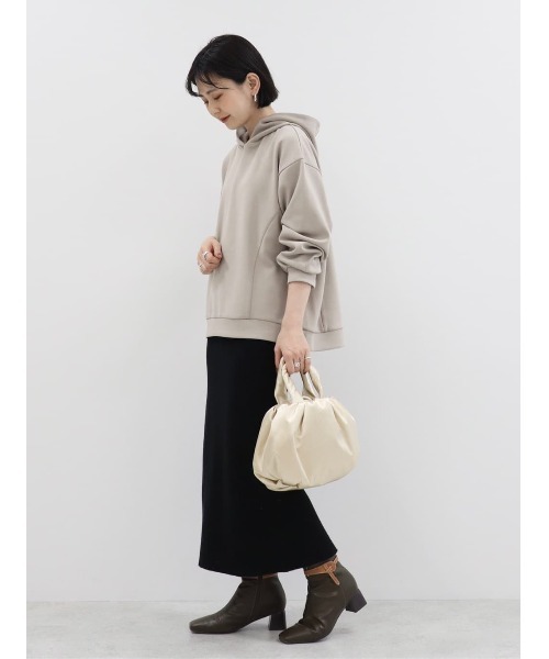 AMERICAN HOLIC(アメリカンホリック)の「軽っとポンチパーカー(スウェット・レディース・ライラック/オフホワイト/グレイッシュベージュ/ネイビー/イエロー・M/L)」の19枚目の写真