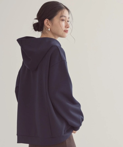 AMERICAN HOLIC(アメリカンホリック)の「軽っとポンチパーカー(スウェット・レディース・ライラック/オフホワイト/グレイッシュベージュ/ネイビー/イエロー・M/L)」の13枚目の写真