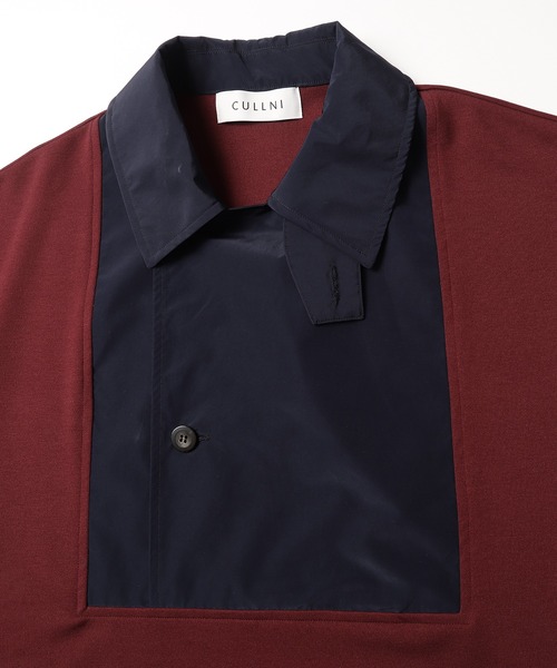 CULLNI（クルニ）の「23-SS-024 / Trench Detail Shirt Blocking