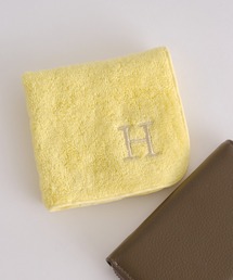 BIRTHDAY BAR | 刺繍タオルハンカチ イエロー(ハンカチ/ハンドタオル)