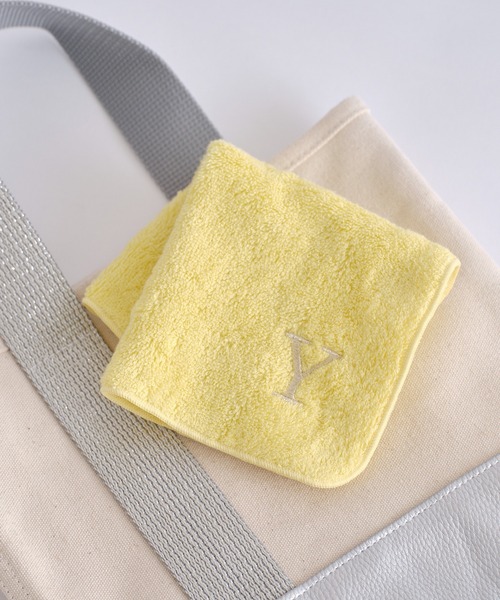 刺繍タオルハンカチ イエロー（ハンカチ/ハンドタオル）｜BIRTHDAY BAR