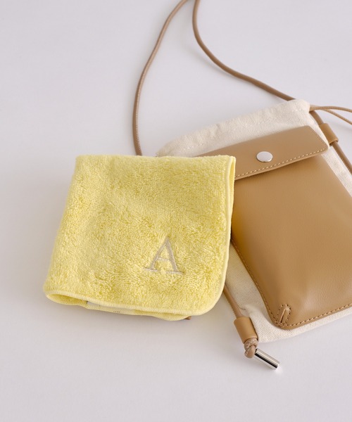 BIRTHDAY BAR（バースデイバー）の「刺繍タオルハンカチ イエロー（ハンカチ/ハンドタオル・レディース・A/H/K/M/N/R/S/T/Y・フリー）」の17枚目の写真