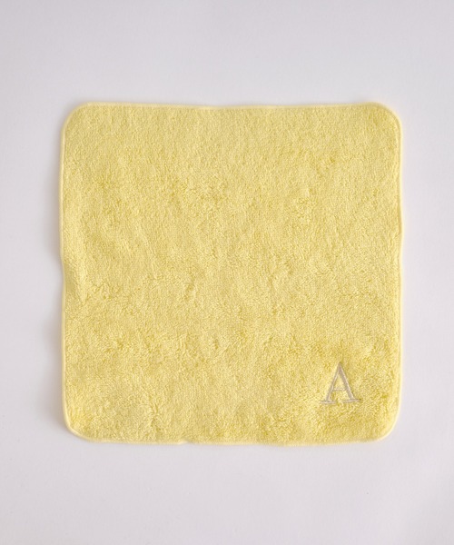 BIRTHDAY BAR（バースデイバー）の「刺繍タオルハンカチ イエロー（ハンカチ/ハンドタオル・レディース・A/H/K/M/N/R/S/T/Y・フリー）」の15枚目の写真