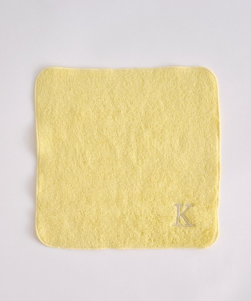 BIRTHDAY BAR（バースデイバー）の「刺繍タオルハンカチ イエロー（ハンカチ/ハンドタオル・レディース・A/H/K/M/N/R/S/T/Y・フリー）」の19枚目の写真