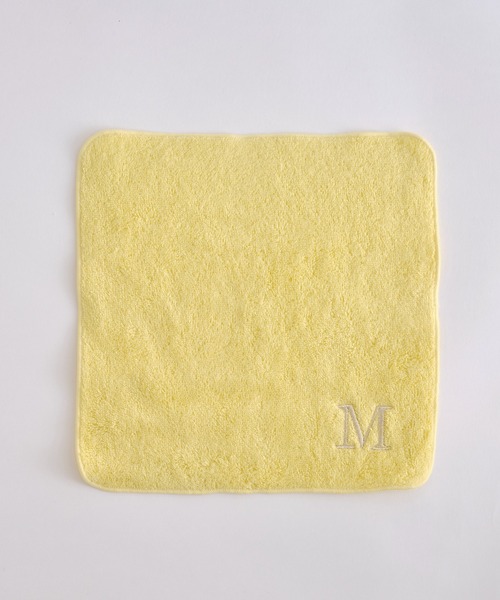 BIRTHDAY BAR（バースデイバー）の「刺繍タオルハンカチ イエロー
