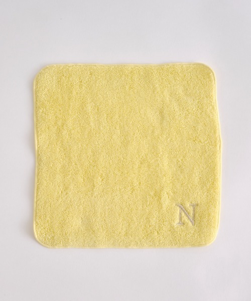 BIRTHDAY BAR（バースデイバー）の「刺繍タオルハンカチ イエロー（ハンカチ/ハンドタオル・レディース・A/H/K/M/N/R/S/T/Y・フリー）」の14枚目の写真