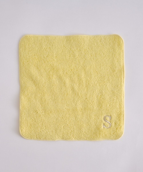 BIRTHDAY BAR（バースデイバー）の「刺繍タオルハンカチ イエロー（ハンカチ/ハンドタオル・レディース・A/H/K/M/N/R/S/T/Y・フリー）」の12枚目の写真