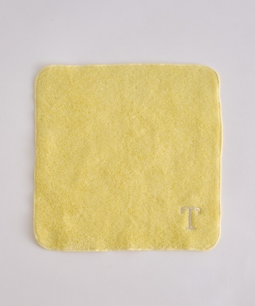 BIRTHDAY BAR（バースデイバー）の「刺繍タオルハンカチ イエロー（ハンカチ/ハンドタオル・レディース・A/H/K/M/N/R/S/T/Y・フリー）」の18枚目の写真