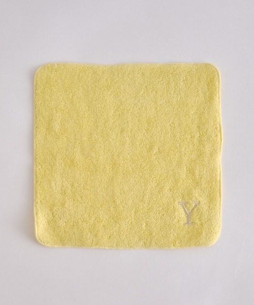 BIRTHDAY BAR（バースデイバー）の「刺繍タオルハンカチ イエロー（ハンカチ/ハンドタオル・レディース・A/H/K/M/N/R/S/T/Y・フリー）」の16枚目の写真