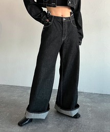 PAGEBOY | CORE / Wウエストルーズデニム(デニムパンツ)