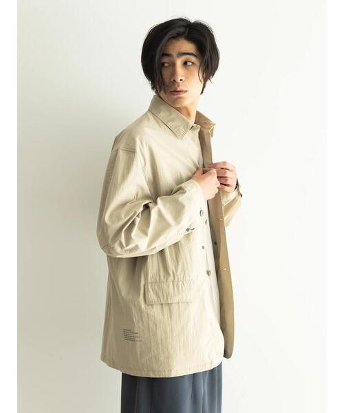 CRAFT STANDARD BOUTIQUE（クラフトスタンダードブティック）の「綿ナイロンダンプワークジャケット（ブルゾン・メンズ・ベージュ/アイボリー/カーキ・LL/L/M）」の5枚目の写真