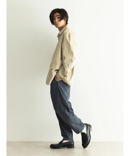 CRAFT STANDARD BOUTIQUE（クラフトスタンダードブティック）の「綿ナイロンダンプワークジャケット（ブルゾン・メンズ・ベージュ/アイボリー/カーキ・LL/L/M）」の12枚目の写真